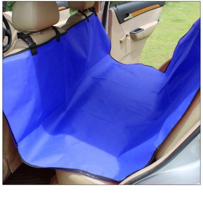 China Amazon Hot Selling Waterproof Dog Seat Cover Pet Car Oxford Non-Slip Seat Cover for Dogs for sale