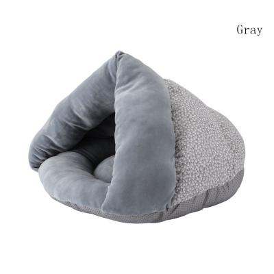 China New Design Breathable Plush Winter Deep Sleep Diaper Pet Cat Litter Kennel Accessories Warm Soft Luxury In Living Room for sale