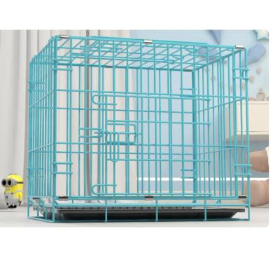 China Fashion Wholesale High Quality Multiple Sizes Cheap Kennel Pet Metal Foldable Dog Cages Carriers For Sale for sale