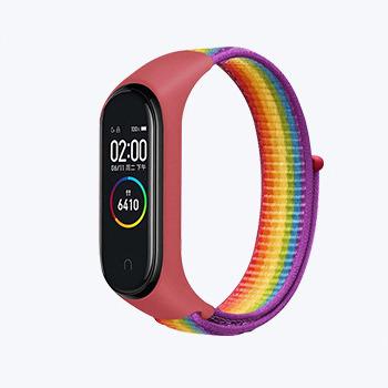 China Global Version Xiaomi Apparel Accessories Gather 5 Band 5 Smart Watch MI Band 5 Correa MI Smart Watch Connector Bracelet Fitness Wristband for sale