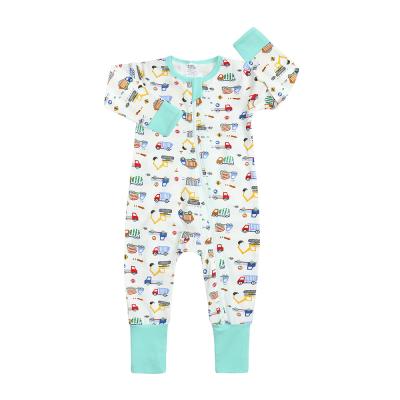 China Spandex/Cotton Baby Pajamas Cotton Rompers Toddler Long Sleeve Baby Romper Newborn Clothes Jumpsuit Baby for sale