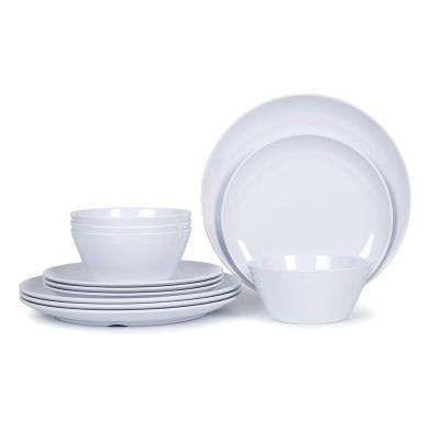 China Sustainable Melamine Camping Dinnerware Set 4 People Melamine Dinner Set Brands for sale