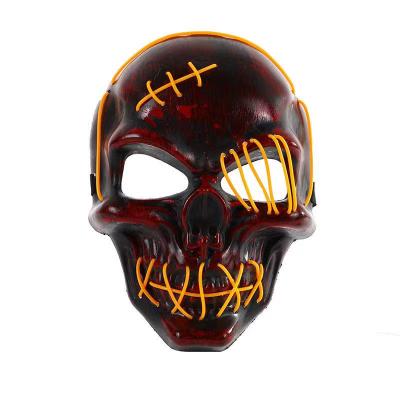 China Eco - Friendly Led Sound Activated El maskkids Custom Halloween Mask Halloween for sale