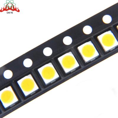 China Led Natural White Led Bulb 0.5w 55-60lm Sanan 3V 6V 9V 18V 36V 5000K 6000K 2835 SMD LED Chip For Candle Light for sale