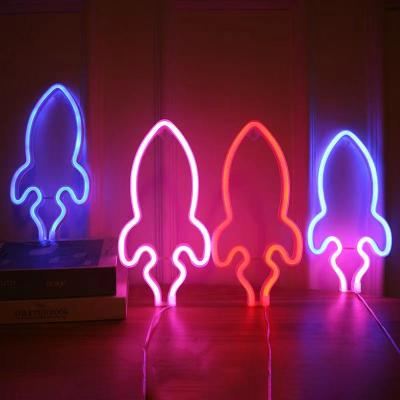 China Popular Funny Neon Sign Christmas Red Sock Shape Kids Gifts Decorations Table Neon Signs Led Desk Lamp for sale