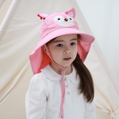 China 2021 Image Para pescador de para pescador OEM/ODM 100% cotton fisherman bucket hat for kids sun hats finsher hats and caps for kids for sale