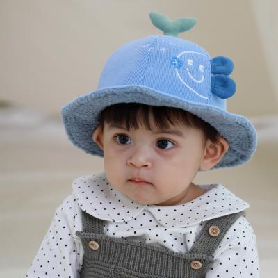 China OEM/ODM topi bayi bucket hat 1-3 years toddler baby embroidery logo bucket hat unisex custom designer famous brand buckethat for child for sale