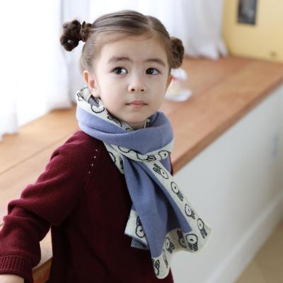 China Wholesale invierno bufandas de nino kid girl neck kintted scarf eco-friendly custom made silk eco-friendly warm cozy winter scarf OEM/ODM by Para de nino for sale