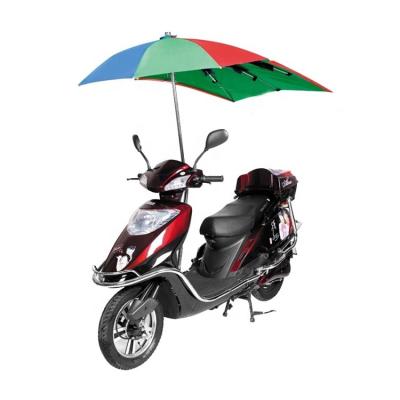 China Minimalist Motorcycle Windproof Electric Scooter Bicycle Motorbike Umbrella For Rain And Sunshade for sale