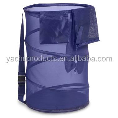 Κίνα Foldable Mesh Material and Collapsible Style Pop Up Laundry Hamper Basket προς πώληση