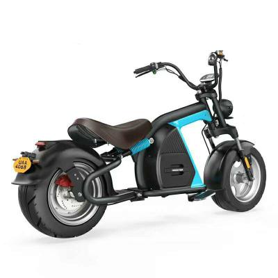 China EEC COC 2000w 20ah 30ah ElektroRoller Elektro Scooter Unisex Citycoco Chopper for sale