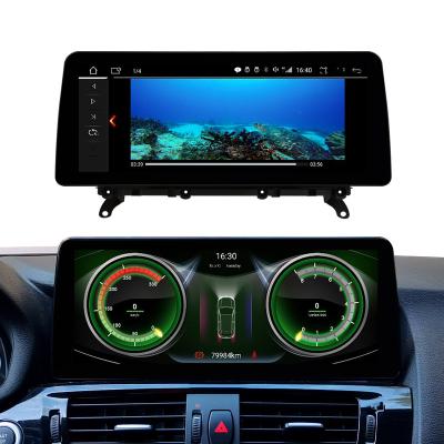 China GPS Multimedia Player 12.3 Inch Android 11 Screen Car Radio DVD Audio For BMW X3 F25 X4 F26 CIC NBT GPS 2006-2017 4G WIFI CARPIAY for sale