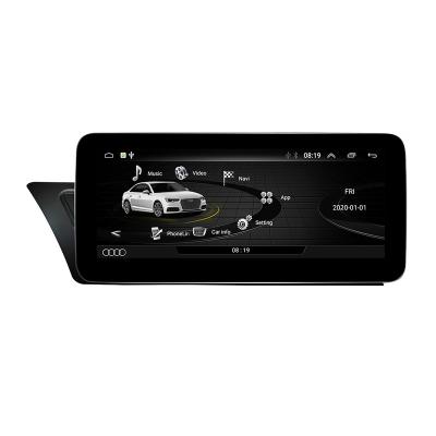 China GPS Car Radio Android 10 10.25 Inch Touch Screen Car DVD Player Dual Din Android Auto Audio GPS DSP DAB For Audi A5 2006-2013 for sale