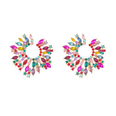 China BOHEMIA jewelry fashion jewelry Sun flower earrings women 2021 European and American party earrings wholesale for sale