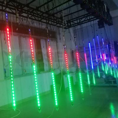 China Hotel Led Matrix Light 360 Degree Led Shooting Star Light 3D Kinetic DMX Led Meteor Light for sale