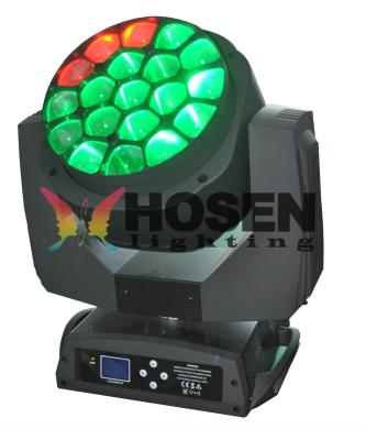 China Sports Stadiums Rgbw 4in119*15w Led Bee Eyes Moving Head Light Zoom for sale