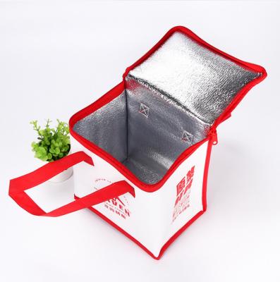 China 2021 Waterproof Latest Design Non Woven Cooler Bag Customized 2mm~3mm Epe Aluminum Film Cooler Bag for sale