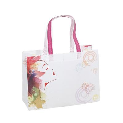 China Hot Selling Cheap Handled Logo Printing Boutique Custom Nonwoven Bags For Shopping Bags for sale