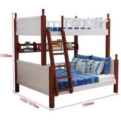 China Contemporary Kids Bedroom Furniture Sets Multifunctional Baby Modern Solid Wood Bunk Bed For Kids for sale