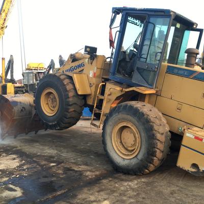 China road making loader used LG855 wheel loader Hot Sale for demolition with good condition with grapple for sale