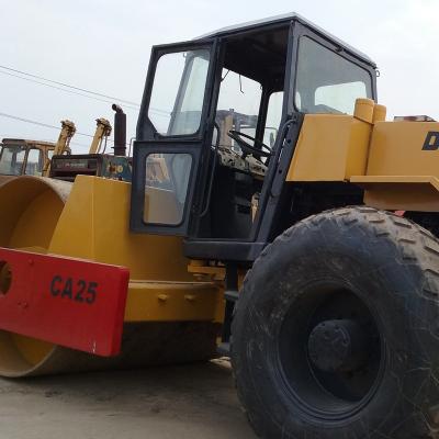 China Construction Equipment Road Roller Machine Used DYNPAC CA25D CA251D Vibratory Roller for sale