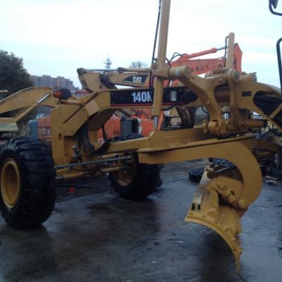 China Original Japanese used cat 140K grader construction universal sustainable work grader for sale