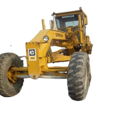 China Cat Original Used Caterpillar Motor Grader Speed 43.5km/H For Building Material Shops for sale