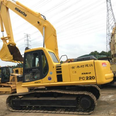 China Nissan High Quality Komatsu Used PC 220-6 Crawler Excavator Construction Engineering Farm Excavator for sale