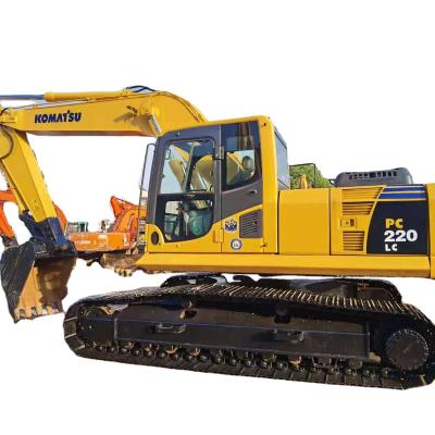 China Komatsu PC220-8 Crawler Hydraulic Excavator Second-Hand Nissan Yellow Construction Excavator for sale