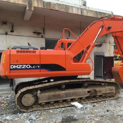 China Second-hand original Doosan DH220LC-7 excavator Japanese construction engineering durable excavator for sale