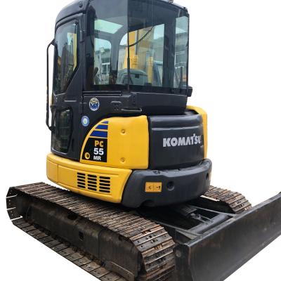 China Mini Crawler Cheap price Used Original Japan PC55 backhoe earth moving small used Excavators for sale