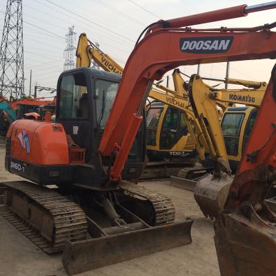 China Rc Mini Second Hand Excavator Heavy Equipment Dosan DH60-7 Excavators for sale