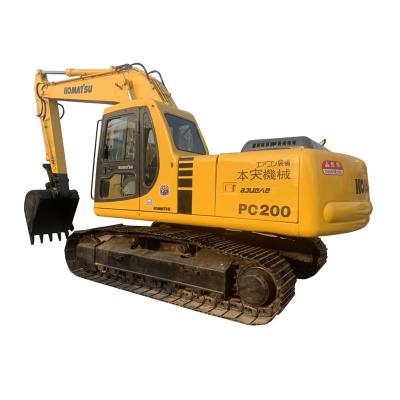 China Cat Second Hand Excavator PC200-6 High Operating Efficiency Excavators for sale