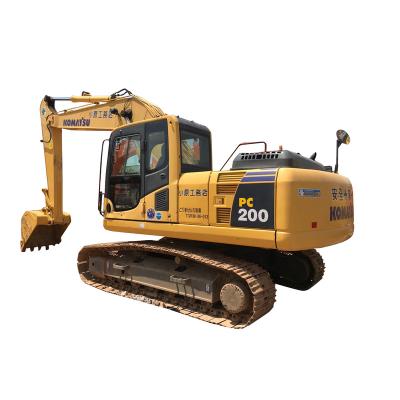 China Japan Second Hand Crawler Hydraulic Excavator Komasu PC200-8 Used Backhoe Excavator for sale