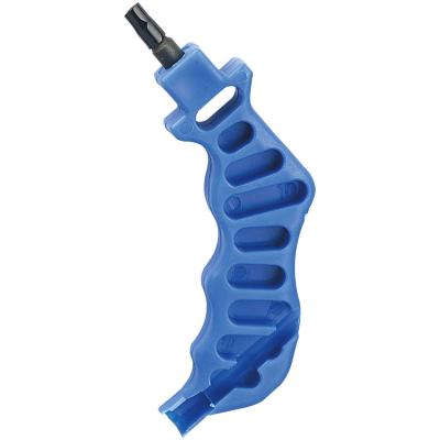 China Blue Punch Hole Equipment Handle Hole Puncher Garden Dropper Irrigation Equipment Accessories for sale