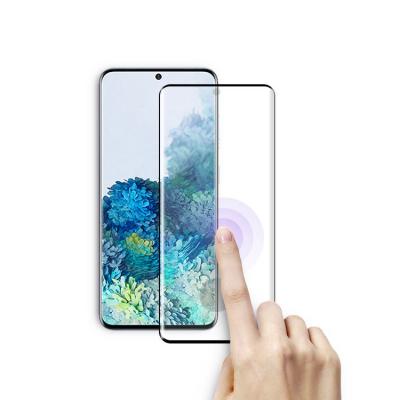 China Best Quality Mobile Phone 3D Curved Edge Screen Protector Silk Printing Dustproof Tempered Glass For Samsung Galaxy S23 Ultra for sale