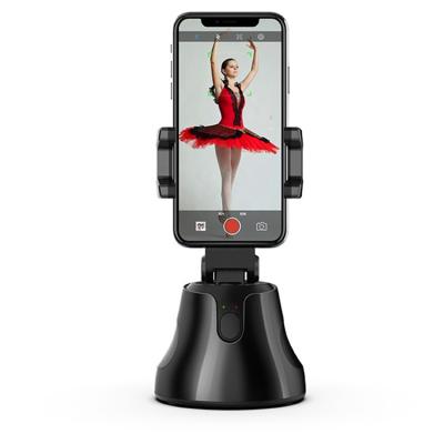 China Universal 360 Rotation Video Shooting Phone Holder 360 Face And Object Tracking Holder Auto Tracking Smart Phone Shooting Holder for sale