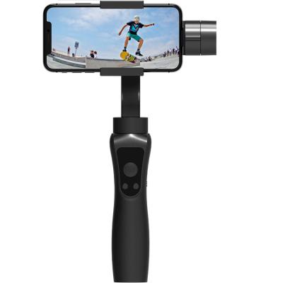 China Horizontal Object Tracking /Fast Shooting Mobile Phone Handheld Gimbal With Led Light Video Stabilizer BT Selfie Stick Tripod for sale