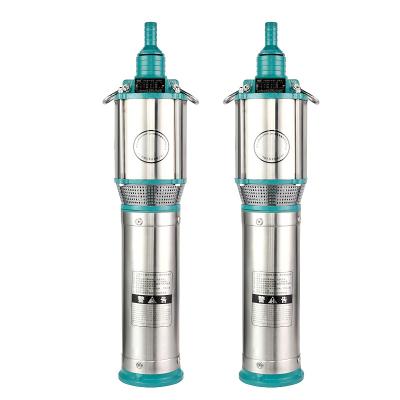 China Long life QDY series electric motor water pumps multistage submersible pump oil immersed submersible pump for sale