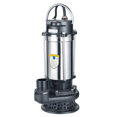 China QDX-TA High Pressure Heavy Duty 2 Inch 1.1KW Long Life Electric Automatic Submersible Pumps China Water Pump (Stainless Steel Barrel) for sale