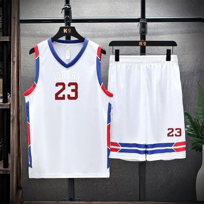 China Sublimation Antibacterial Antibacterial Basketball Uniform For Manufacturer Endeavor Fully Sublimation Basketball Tank Tops And Shorts Custom for sale