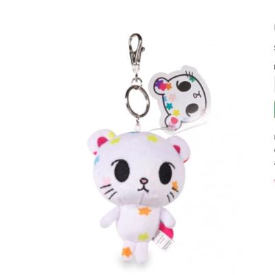 China Over 6 Years Custom Vinyl Key Chain Toy Cartoon PVC ODM ODM OEM For Bags for sale