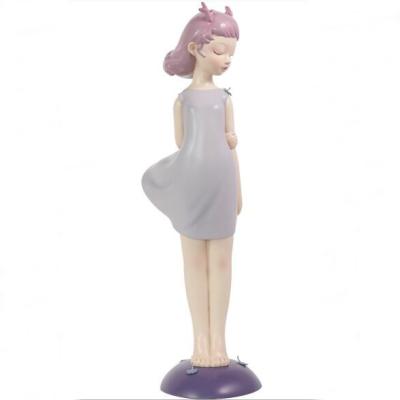 China Custom Designer Figure Polystone Figurine From Europe , Customized Make Resin Collectible Toys for sale