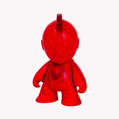 China Cartoon Toy Custom Red Designer PVC Vinyl Toy Maker for sale