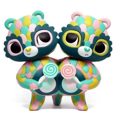 China Figure Maker/3D Toy Maker/Original Design Art Vinyl Toy Supplier Plastic Toy Colorful Custom Vinyl Cartoon Toys for sale