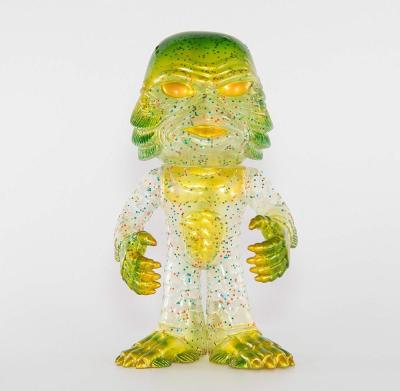 China Cartoon Toy Japanese style character toys kaiju custom sofubi clear vinyl toys for sale