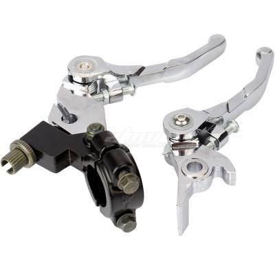 China Transnational CQR metal motorcycle. Foldable Brake Handle Clutch Folding Handle For Off-Road Motorcycle for sale