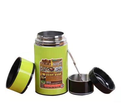 China PORTABLE Hot Double Wall Vacuum Insulated Stainless Steel Food Flask For Kids for sale