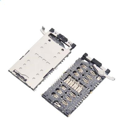 China Brass or bronze SD/TF/M2/MS/MICRO/NANO/SIM card multi-in-one card slot combo for sale