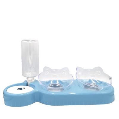 China Automatic Automatic Pet Feeder Pet Water Fountain Sensor For Dog And Cat Drinking Stainless Steel Bowls for sale